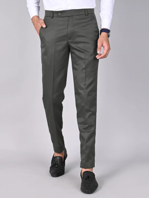FUBAR Regular Fit Men Grey Trousers