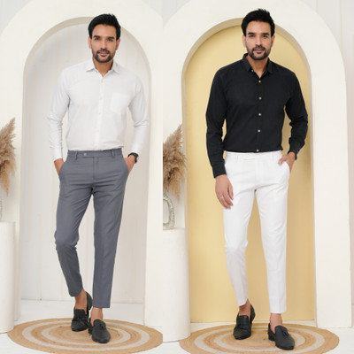 Shanta Enterprise Regular Fit Men Multicolor Trousers