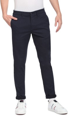 U.S. POLO ASSN. Regular Fit Men Blue Trousers