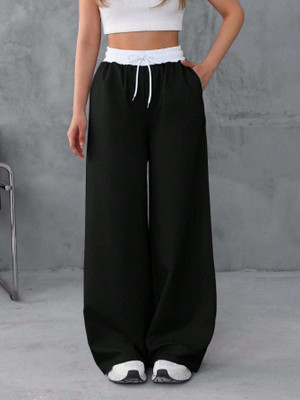 TRUFFLEGUM Loose Fit Women White Trousers