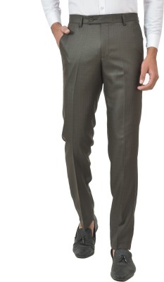 Macberrys Regular Fit Men Brown Trousers