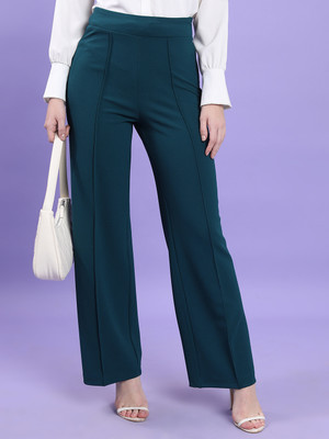 Tokyo Talkies Flared Women Multicolor Trousers