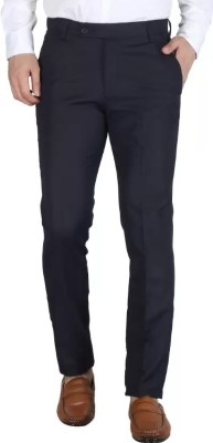 Sucheh Gwalior Regular Fit Men Blue Trousers