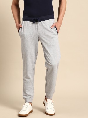 United Colors of Benetton Solid Men Grey Track Pants