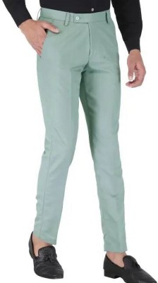 diwana Slim Fit Men Beige Trousers