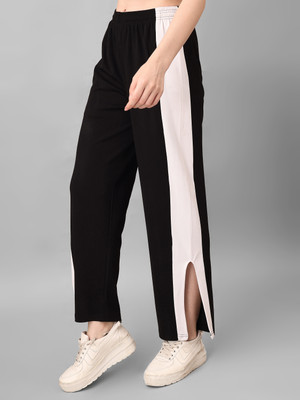 Paralians Regular Fit Women Black Trousers