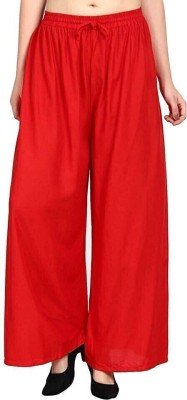 zivo fashion Relaxed Women Red Trousers