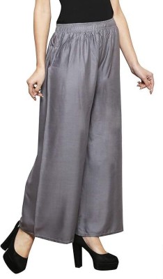 Vinayak Fashion Products Loose Fit Women Grey Trousers