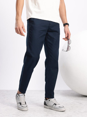 AEROPOSTALE Tapered Men Blue Trousers