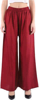 JYOTIKA FASHION Regular Fit Women Maroon Trousers