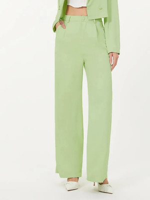 KOTTY Regular Fit Women Green Trousers