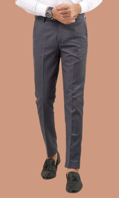 VX9 Regular Fit Men Grey Trousers