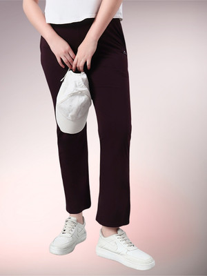 SWEETTOUCHMJO Regular Fit Women Maroon Trousers