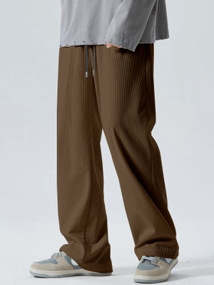 Rajovati Regular Fit Men Brown Trousers