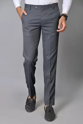 FUBAR Regular Fit Men Grey Trousers
