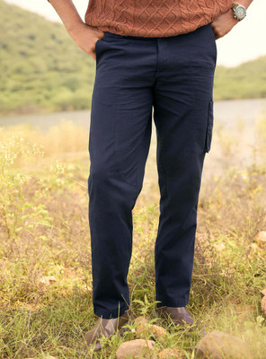 Andamen Regular Fit Men Blue Trousers