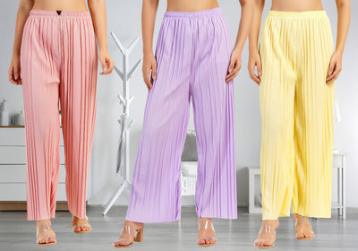 IRHA Regular Fit Women Multicolor Trousers