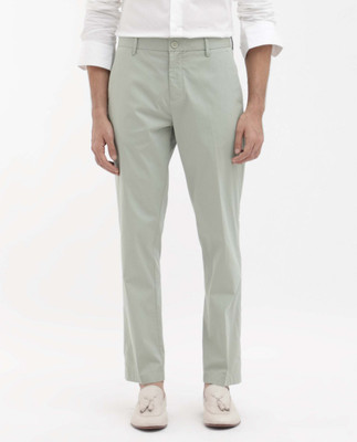 RARE RABBIT Regular Fit Men Grey Trousers