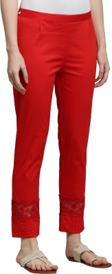 Sellingsea Regular Fit Women Red Trousers