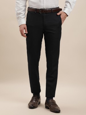 TURTLE Slim Fit Men Dark Blue Trousers