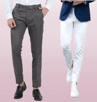 Mark Lewis Regular Fit Men Multicolor Trousers
