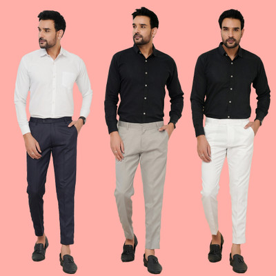 Sai Trading Company Regular Fit Men Multicolor Trousers