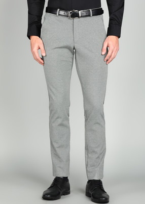 PETER ENGLAND Slim Fit Men Green Trousers