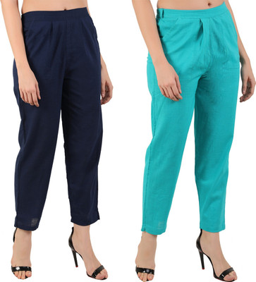 SVK Etail Regular Fit Women Dark Blue, Blue Trousers