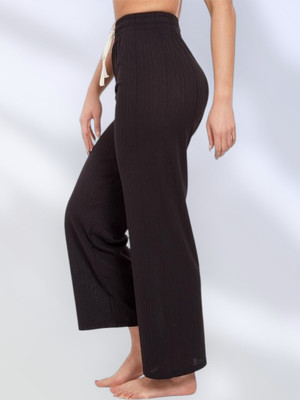 EpicDesigns Comfort Fit Women Black Trousers