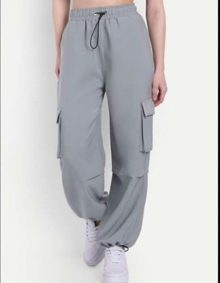 simbha Comfort Fit Women Grey Trousers