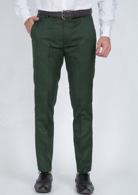 FUBAR Regular Fit Men Green Trousers
