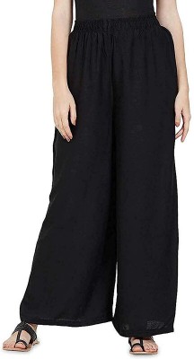 Qeheem Regular Fit Women Black Trousers