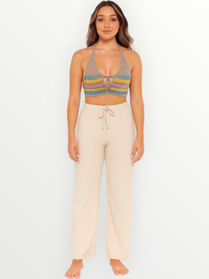 Classy creations Comfort Fit Women White Trousers