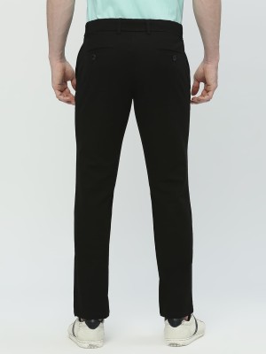 BASICS Tapered Men Black Trousers