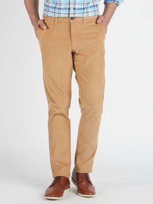 INDIAN TERRAIN Regular Fit Men Brown Trousers