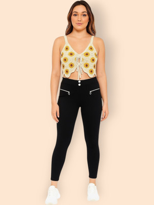LaxmiEmpiree Comfort Fit Women Black Trousers