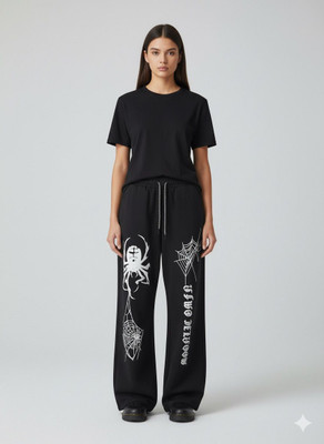 RARFASHIONATER Regular Fit Women Black Trousers