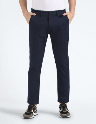 FLYING MACHINE Regular Fit Men Blue Trousers