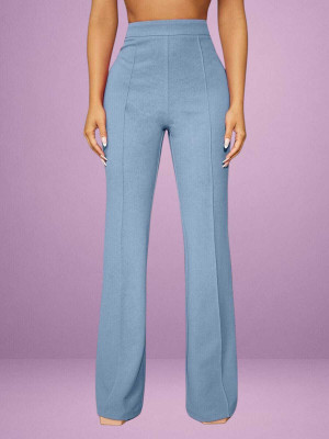 JenilEStore Comfort Fit Women Blue Trousers