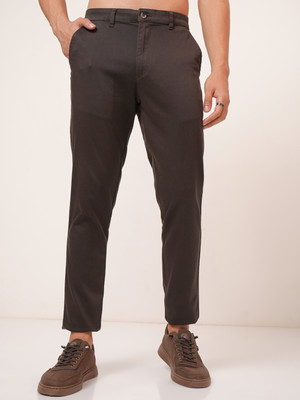 HIGHLANDER Tapered Men Brown Trousers