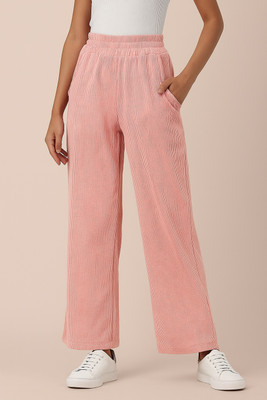 Camey Relaxed, Straight Fit Women Pink Trousers