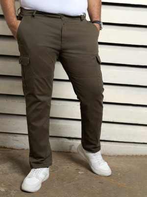 High Star Regular Fit Men Green Trousers