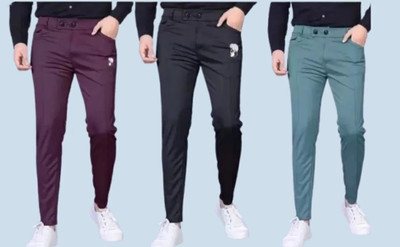 SUMITGARMENT Regular Fit Men Multicolor Trousers