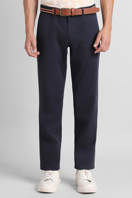 Simon Carter London Slim Fit Men Dark Blue Trousers