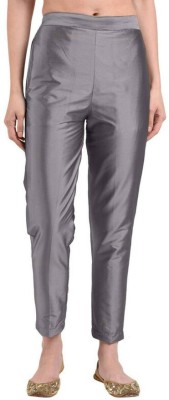 Way2Like Regular Fit Women Grey Trousers