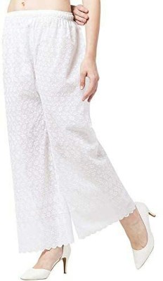 Fashion Mantthan Relaxed Women White Trousers