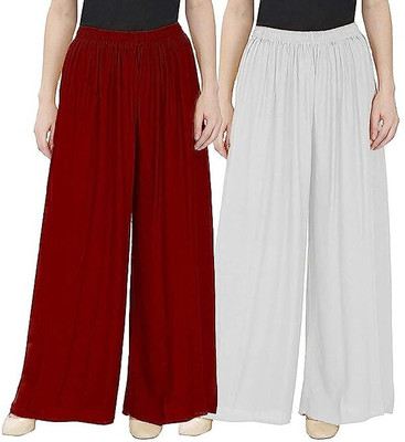 zulespride Flared Women Multicolor Trousers