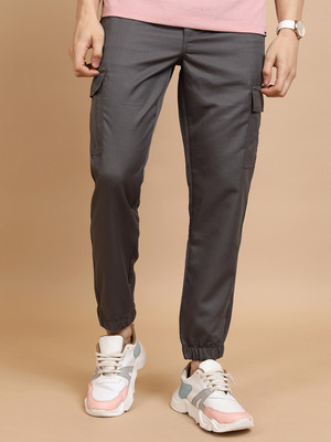 HIGHLANDER Regular Fit Men Grey Trousers