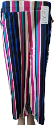 Pranshi Trend Regular Fit Women Multicolor Trousers