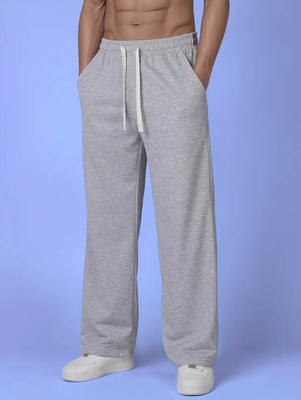WEVOK WEAR Relaxed Men Grey Trousers